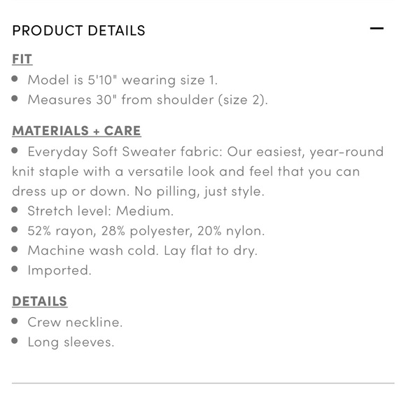 Torrid Soft Pullover Crew Sweater - Picture 5 of 5